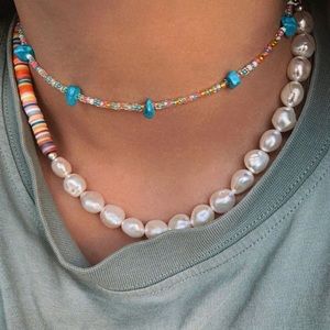 Beads Chocker Necklace With Natural Turquoise Stone In Sterling Silver 925